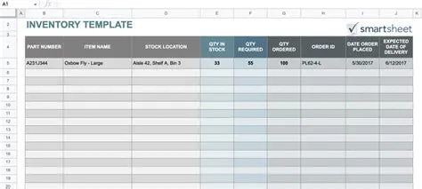 10 Free Inventory Templates For Excel Sheets And ClickUp Free Inventory ...