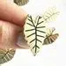 Alocasia Leaf Pin Lapel Pins & Accessories for Plant Lover - Etsy