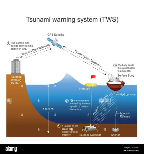 Tsunami warning system hi-res stock photography and images - Alamy