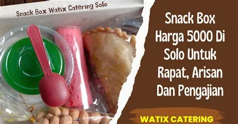 Jual Paket Snack Box Murah Meriah Di Solo | WA:085727373861: Snack Box ...