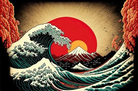Japanese Tsunami Wave Painting Store | centralcountiesservices.org