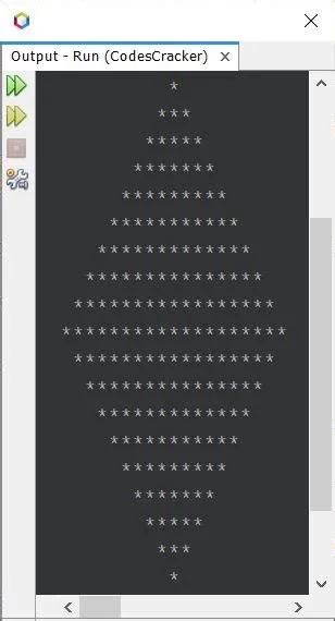 Java Program to Print Diamond Pattern