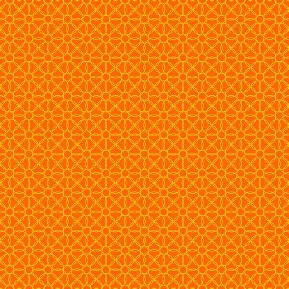 Seamless Abstract Background Pattern Orange Wallpaper Vector ...