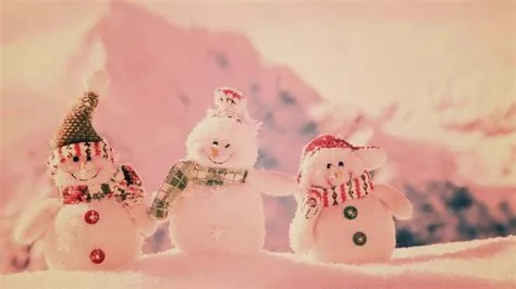 Pink Winter Background