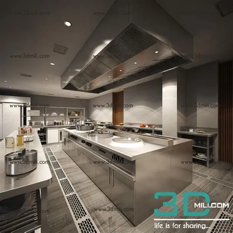 21. Kitchen 3D Models and Textures 10 Free Download - 3DMili 2025 ...