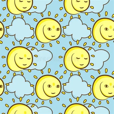 Cute sun pattern stock vector. Illustration of expression - 29937986