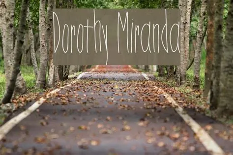 Dorothy Miranda Font - FFonts.net