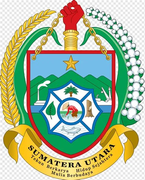 Medan Lambang Sumatera Utara Endonezya Wikipedia Sembol, tugu negara ...