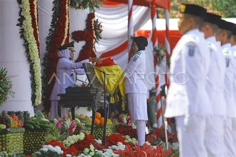 The ceremony of East Java Provincial Government | ANTARA Foto