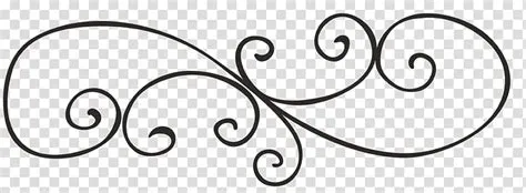 Free download | Freebie Decorative Elements, black scroll border ...