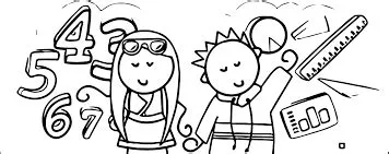 Αποτέλεσμα εικόνας για math clipart black and white free | Kindergarten ...