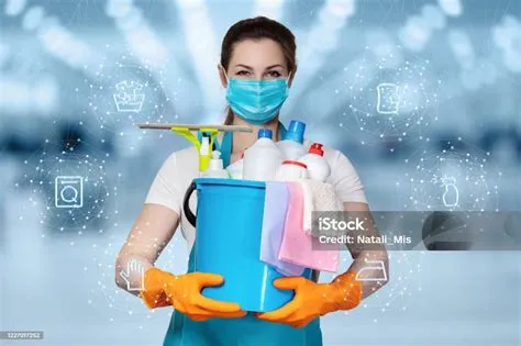 Konsep Layanan Pembersihan Dan Desinfeksi Foto Stok - Unduh Gambar ...