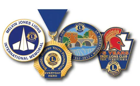 Lions Club Custom Lapel Pins : Lions Club International - PinCrafters