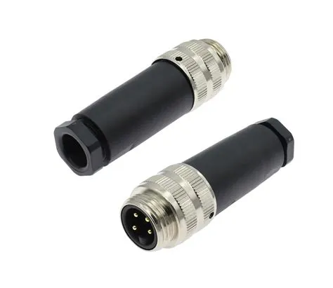 Assembled 4-Pin Electronic Components Accessories M23 Connector - M23 ...