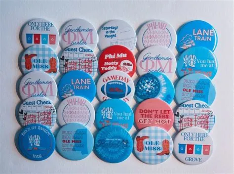 Gameday and Sorority Pins/Buttons | Sorority buttons, Sorority pins ...