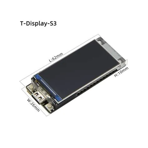 Carte de DéVeloppement ESP32-S3R8 T-Display-S3 ÉCran LCD 1,9 Pouces ...