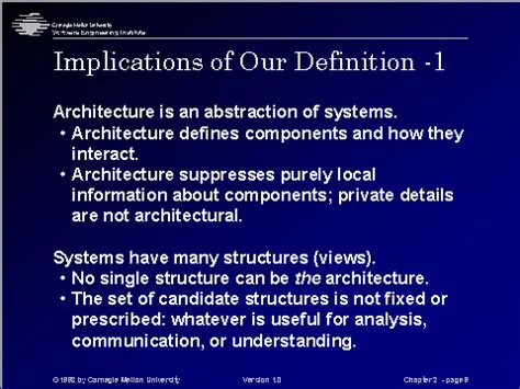 Implications of Our Definition -1