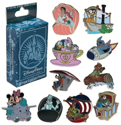 Exclusive Pins Come to Disney Parks Online Store | Disney trading pins ...