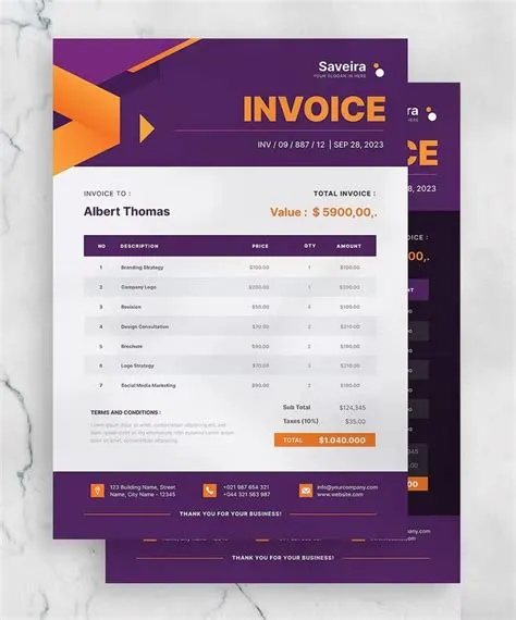on Invoice Templates