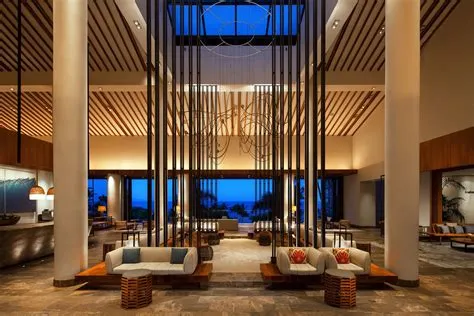 7 Spectacular Open-Air Hotel Lobbies | Luxury hotels lobby, Luxury ...