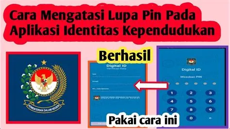 Cara Mengatasi Lupa Pin Aplikasi Identitas Kependudukan Digital - YouTube