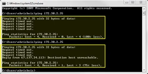 Pinging an IP address - Biamp Cornerstone