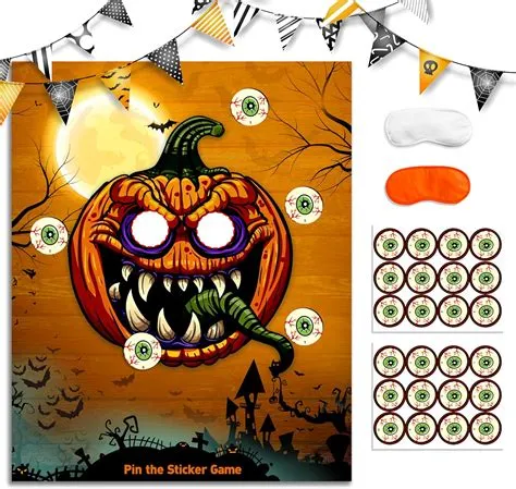 Amazon.com: TYHJOY Halloween Games for Kids Adults Halloween Pumpkin ...