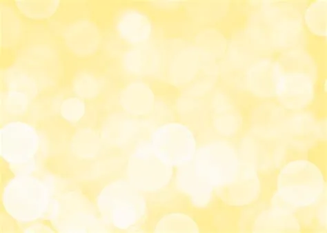 Light Yellow Golden Bokeh Abstract Creative Illustration Background ...