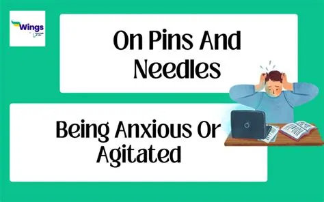 On Pins and Needles Idiom Meaning, Examples, Synonyms, and Quiz ...