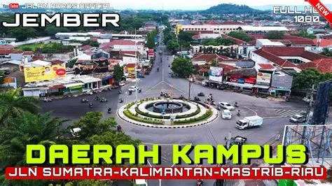 SUASANA JALAN DAERAH KAMPUS JEMBER 2022 - JALAN SUMATRA KALIMANTAN ...
