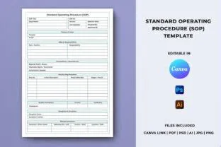 Standard Operating Procedure (SOP) Page Graphic by Pugazh Logan ...
