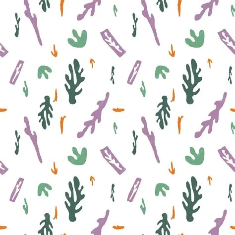 Premium Photo | Cut out abstract flourish modern simple pattern a ...