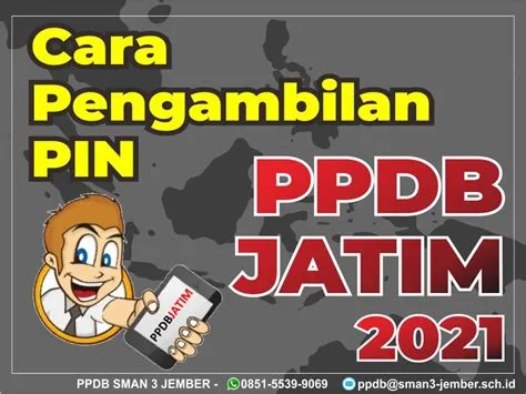 Tata Cara Pengambilan PIN PPDB Tahun 2021 – SMA Negeri 3 Jember