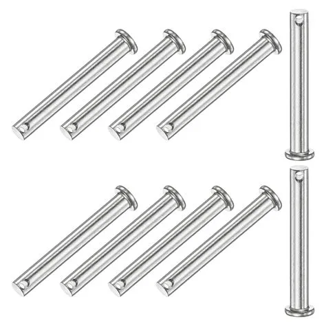 Uxcell 10-Pack Single Hole Clevis Pins, M8 x 70mm 304 Stainless Steel ...