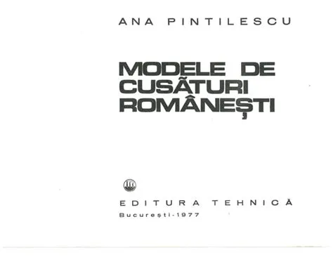 Modele de-cusaturi-romanesti-ana-pintilie-ed-tehnica-1977 | PPT