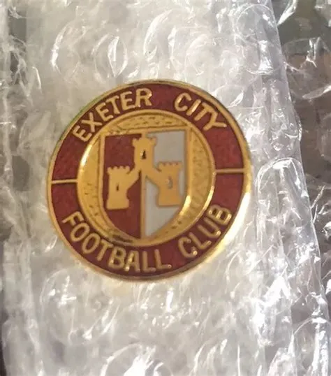 EXETER CITY FOOTBALL Club Vintage Pin Badge English League Club £4.99 ...