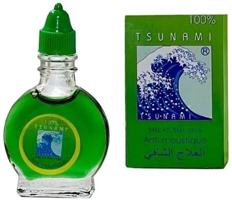 TSUNAMI Ointment 3ml for Flu-Colds Headaches & Mosquito Itch 10 Pack ...