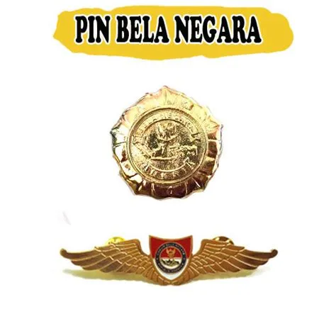 Bela Negara Brevet Bela Negara Pin HM Bela Negara Wing Bela Negara ...