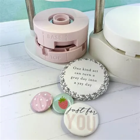 How To Make Personalized Button Pins To Sell And Craft