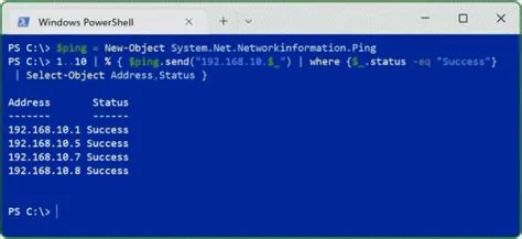 How to Ping Multiple Devices at Once in PowerShell? - UNBLOG Tutorials