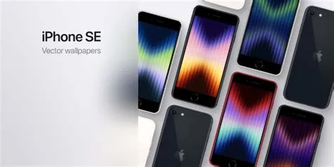 iPhone SE Vector Wallpapers | Figma