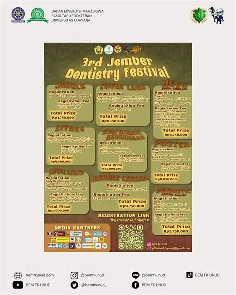 3rd Jember Dentistry Festival Faculty of Dentistry, University of ...