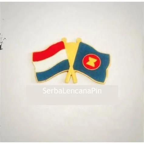 Jual Pin Bendera / Flag Pins (Lencana Kuningan Custom) - Jakarta Timur ...