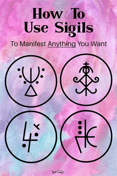 How To Use Sigils To Manifest Anything You Want | Sigil magic, Healing ...