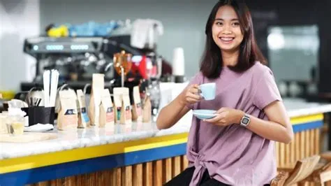 Digilib Cafe Tempat Nongkrong Akademika - Tribunjogja.com