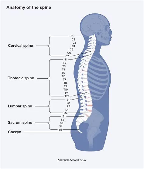 Parts Of The Spine Anatomy