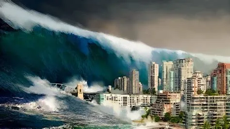 TOP 5 Biggest Tsunami Caught On Camera - YouTube