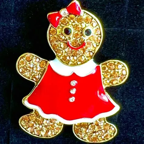 Heidi Daus | Jewelry | Heidi Daus Gingerly Gorgeous Ginger Bread Girl ...