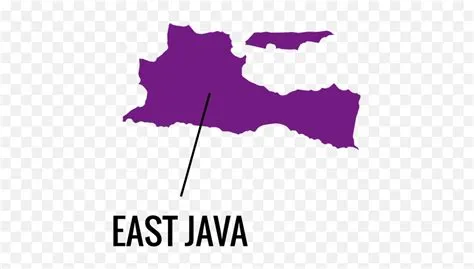 East Java Province Map - East Java Map Vector Png,Java Png - free ...