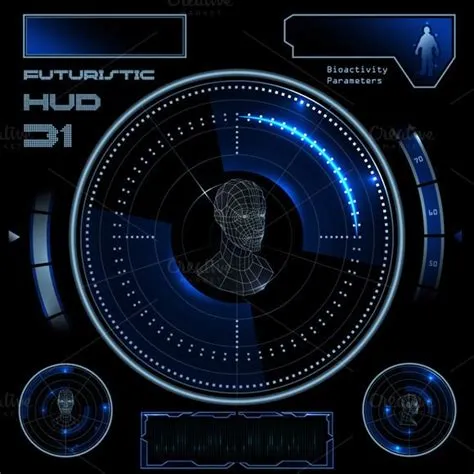 Futuristic HUD, Touch GUI Elements | Game interface, Futuristic, Id ...